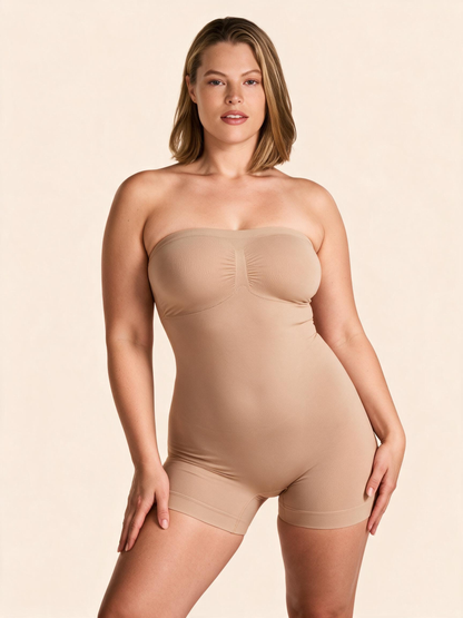 The Forma Strapless Shortie Bodysuit