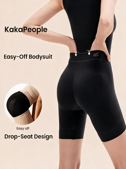 Easy-Off Tummy Control Bodysuit – Scrunch Back, Butt Lifting, Postpartum Shaper