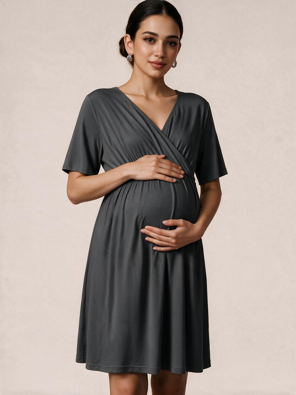 The Lune Maternity Nursing Dress