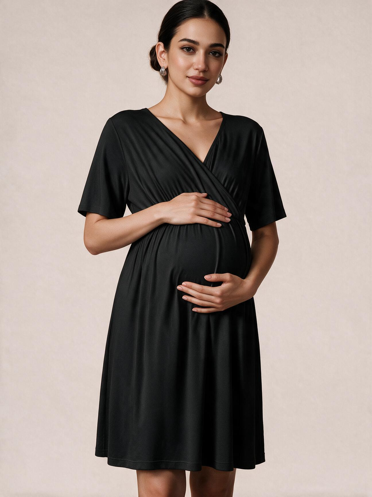 The Lune Maternity Nursing Dress