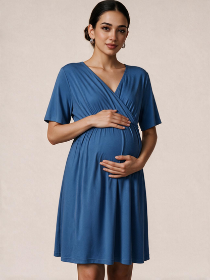 The Lune Maternity Nursing Dress
