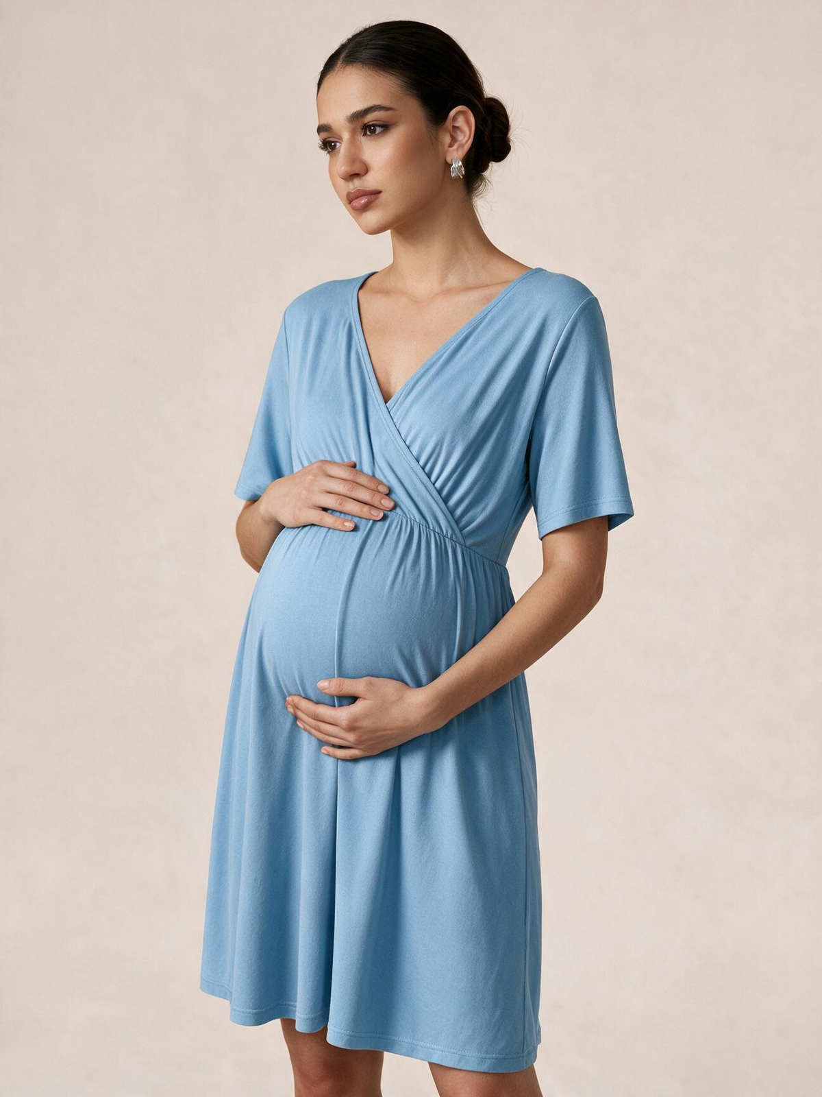The Lune Maternity Nursing Dress
