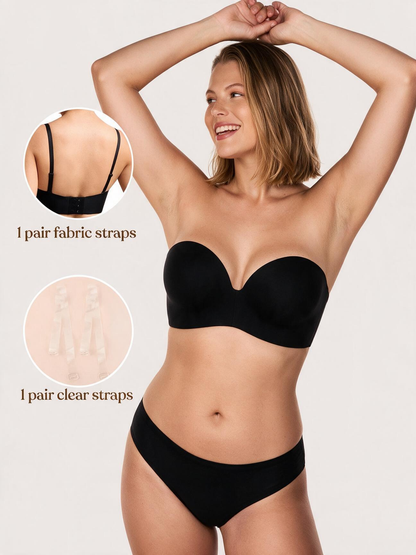 The Nola Seamless Wireless Strapless Bra