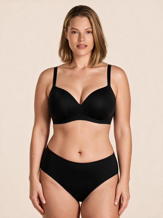 The Sora Wireless Plunge Bra