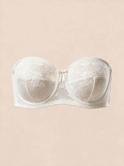 The Liora Non-Slip Strapless Lace Bra