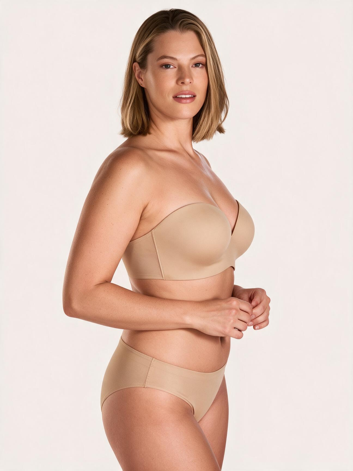 The Nola Seamless Wireless Strapless Bra