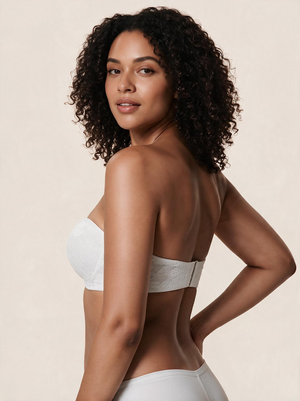 The Liora Non-Slip Strapless Lace Bra