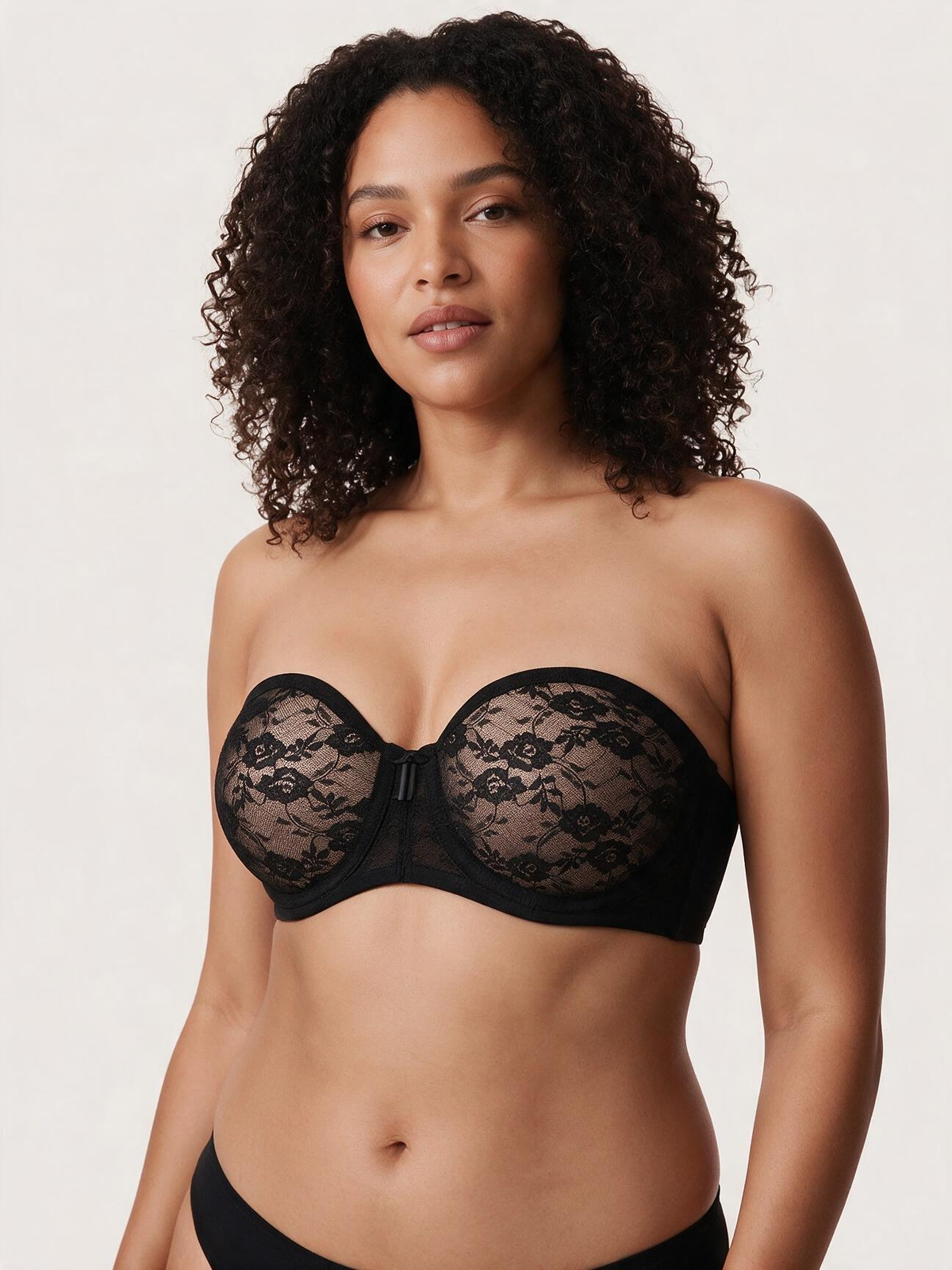 The Liora Non-Slip Strapless Lace Bra