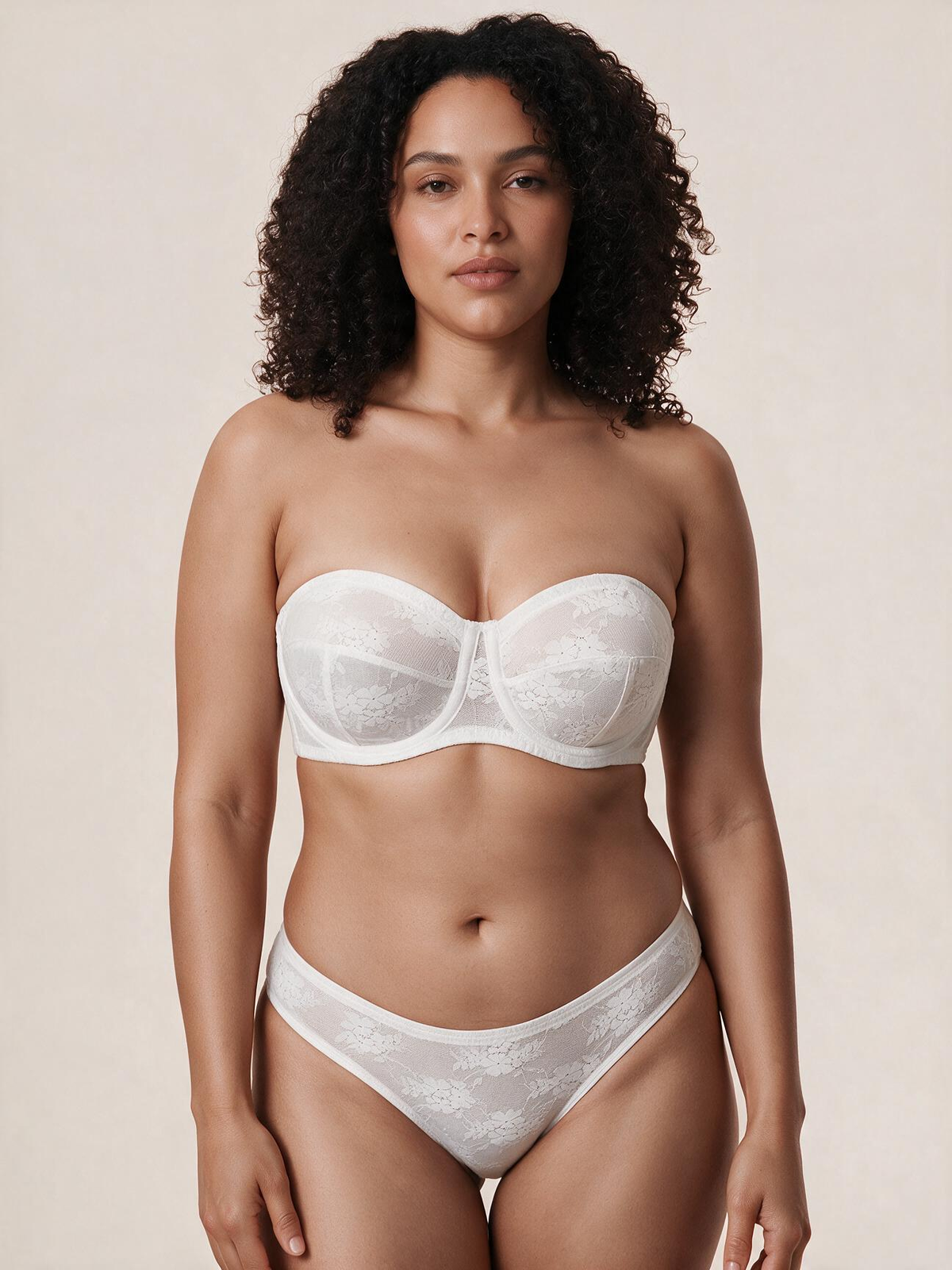 The Liora Non-Slip Strapless Lace Bra