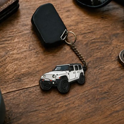 Bronco Keychain – Premium Metal Car Accessory – Buy 2 Get 2 Free💥