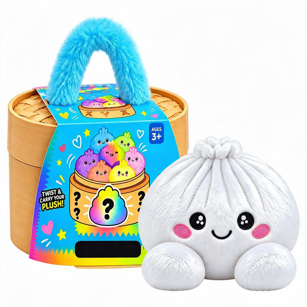 2026 Giant Dumpling Plush – Squishy Stress Toy (Christmas & Halloween Editions)