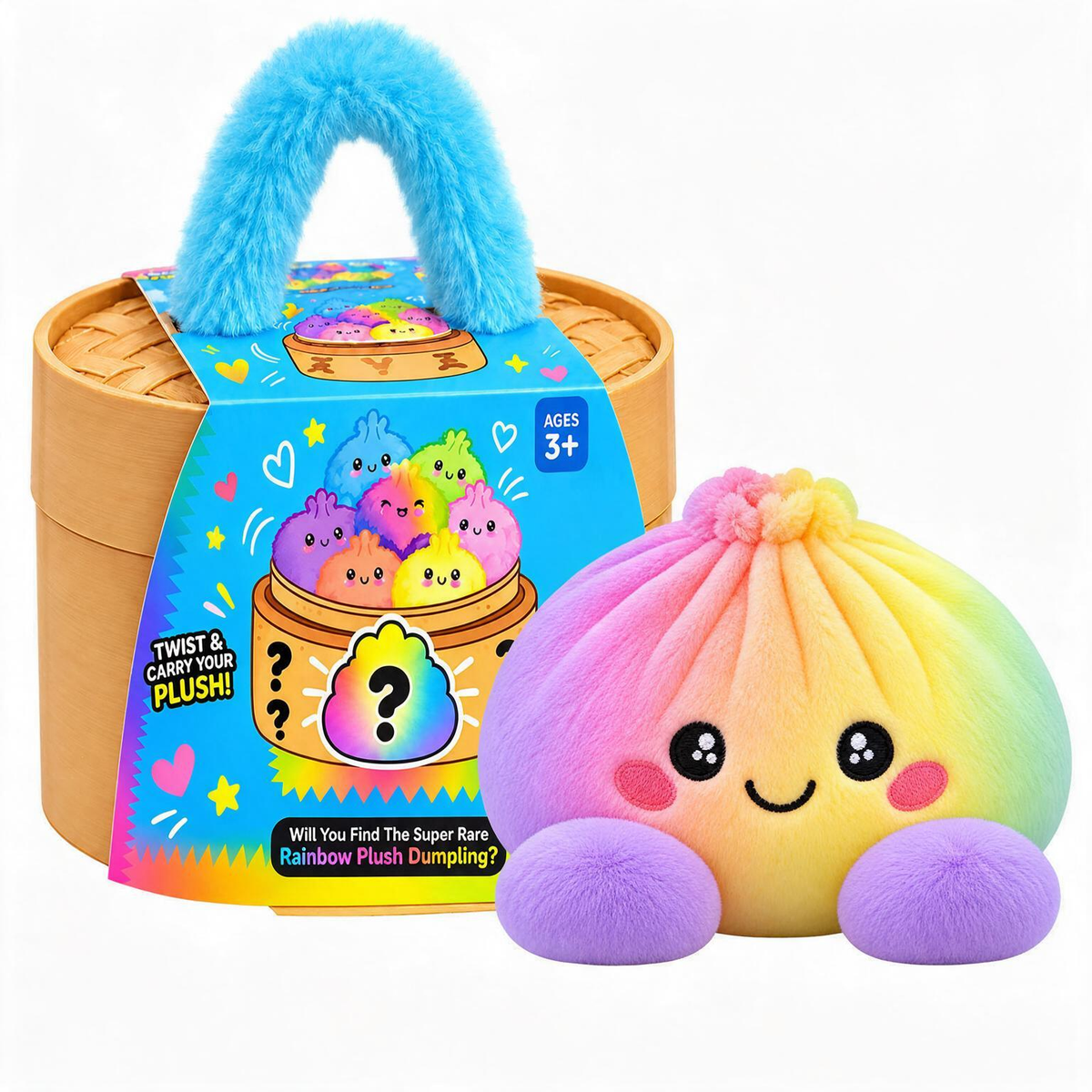 2026 Giant Dumpling Plush – Squishy Stress Toy (Christmas & Halloween Editions)