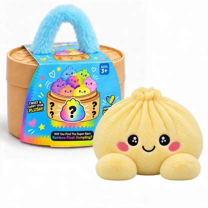 2026 Giant Dumpling Plush – Squishy Stress Toy (Christmas & Halloween Editions)