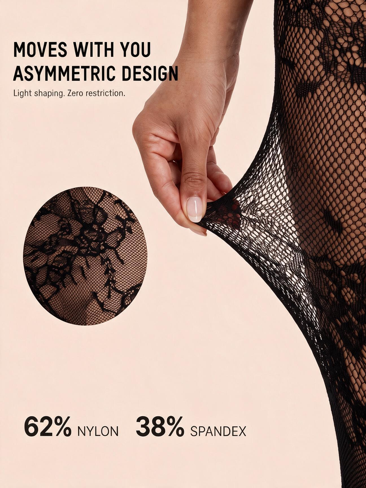 The Forma High-Waist Lace Sculpt Tights